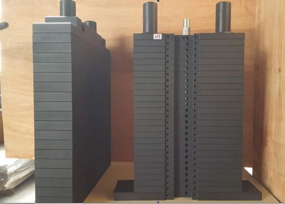 Schmelzbeschichtete Fitnessstudio Gewichtsplatten 1 Zoll Loch Rostbeständig