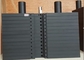 Malerei-überzieht Stahlturnhallen-Ausrüstungs-Gewicht schwarze Farbe Customrized für Handelsvereine