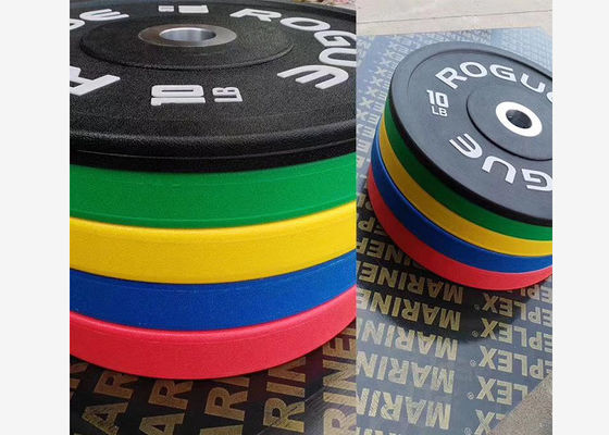 Eisen Gurt Barbell Platten mit Gummi perfekt für alle kommerziellen Clubs professionelle Gewichtstraining