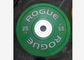 Schwarze PU-Gummibarbell-Gewichts-Platten/Gewichtheben überzieht 2,5 - 25kgs