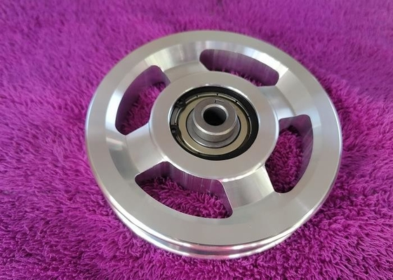 Draht-Seilscheibe-Räder der Turnhallen-89mm 114mm polierten